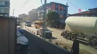Arnavutköy'de Tanker Kazası: Yaşlı Adam Hayatını Kaybetti