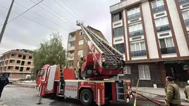 Şehrin Kalbinde Çatı Katı Yangını