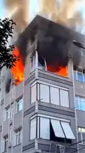 Bayrampaşa'da 4 Katlı Bina Yandı!