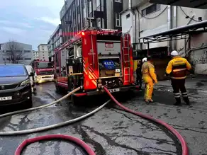 Beylikdüzü Ekmek Fabrikasında Yangın!