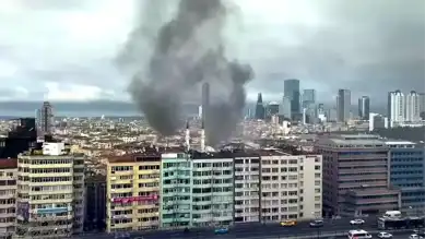 Beyoğlu Otel Yangını: Kedi Kurtarıldı