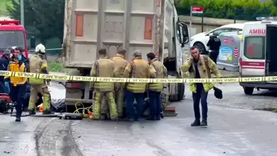 Büyükçekmece'de Kamyon Kazası: Kişi Yaralandı!