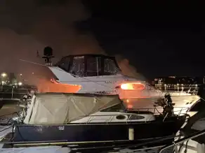 Lüks Yat Alev Alev Yandı!