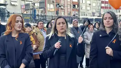 Şehirde Kadın Şiddetine Karşı Anma