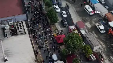 Hastane Depasında Yangın Paniği!
