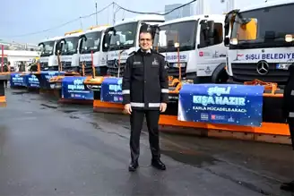 Şişli Kar Yağışına Hazır! 350 Personel ve 33 Araç Görevde
