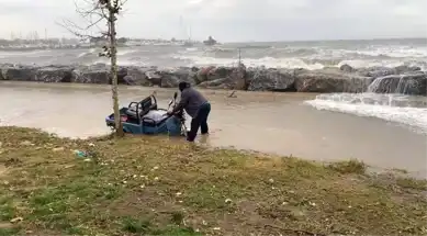 Şiddetli Lodos Marmara Kıyılarını Vurdu!