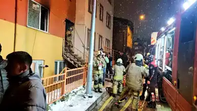 Kağıthane'de Elektrik Sobası Yangını: 3 Yaralı