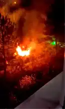 Küçükçekmece'de Park Halindeki Araçta Yangın!