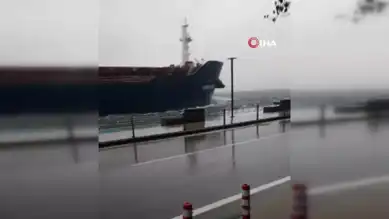 Boğaz'da Gemi Felaketten Kurtuldu!