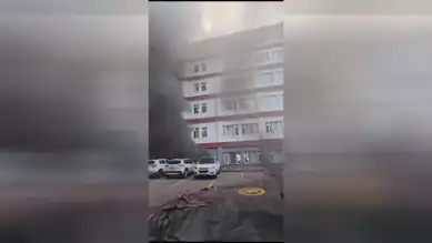 Büyük Şehir Hastanesinde Yangın! 86 Kişi Tahliye Edildi