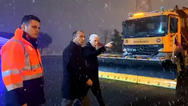 İstanbul'da Karla Mücadele Denetimi: Vali Gül Yerinde İnceledi