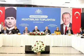 İstanbul'da Vali, Muhtarlarla Buluştu