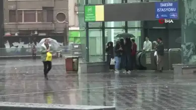 Şiddetli Yağış Büyük Şehri Vurdu!