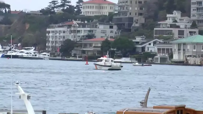 İstanbul'da Denizde Kaybolan İki Kişi İçin Arama Çalışmaları